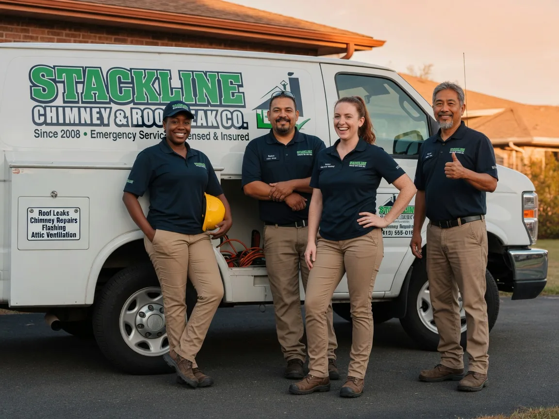 Chimney flashing repair company in Glendive, MT
